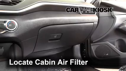 2019 Nissan Altima S 2.5L 4 Cyl. Filtre à air (intérieur) Changement