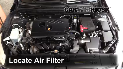 2019 Nissan Altima S 2.5L 4 Cyl. Air Filter (Engine) Check