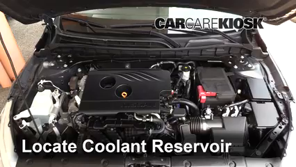 2019 Nissan Altima S 2.5L 4 Cyl. Coolant (Antifreeze) Check Coolant Level