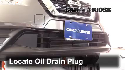 2019 Nissan Kicks S 1.6L 4 Cyl. Aceite Cambiar aceite y filtro de aceite