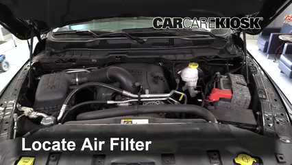 How to Change Engine Air Filter: 2019 Ram 1500 Classic Tradesman 5.7L