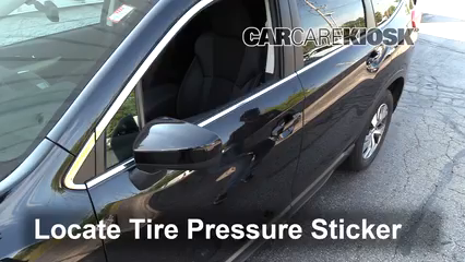 2019 Subaru Ascent Premium 2.4L 4 Cyl. Turbo Tires & Wheels Check Tire Pressure
