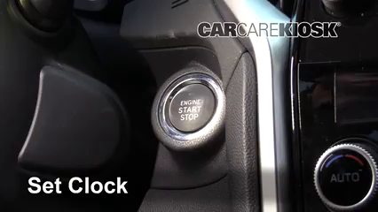 2019 Subaru Ascent Premium 2.4L 4 Cyl. Turbo Clock Set Clock