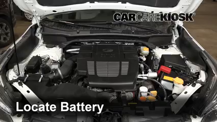 2019 Subaru Forester Premium 2.5L 4 Cyl. Battery Replace