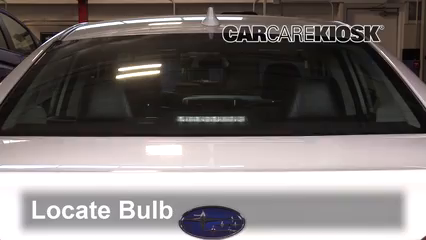 2019 Subaru Legacy 2.5i Limited 2.5L 4 Cyl. Éclairage Feu de freinage central (remplacer l'ampoule)