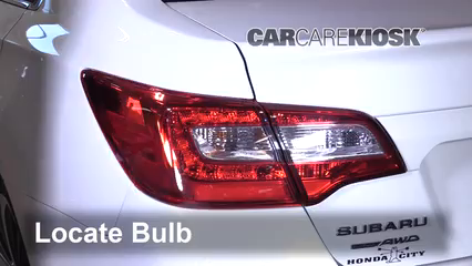 2019 Subaru Legacy 2.5i Limited 2.5L 4 Cyl. Éclairage Feux de position arrière (remplacer ampoule)