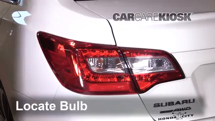2019 Subaru Legacy 2.5i Limited 2.5L 4 Cyl. Luces Luz de giro trasera (reemplazar foco)