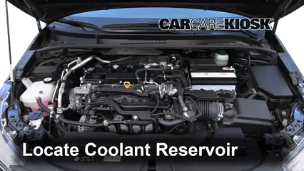2019 Toyota Corolla SE 1.8L 4 Cyl. Hatchback Coolant (Antifreeze) Add Coolant
