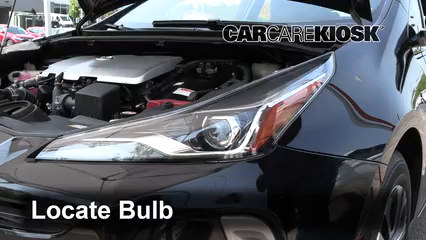 2019 Toyota Prius XLE 1.8L 4 Cyl. Luces Luz de estacionamiento (reemplazar foco)