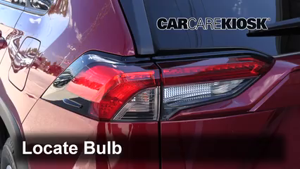 2019 Toyota RAV4 LE 2.5L 4 Cyl. Lights Turn Signal - Rear (replace bulb)