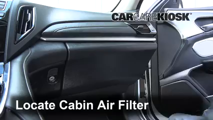 2020 Acura RDX 2.0L 4 Cyl. Turbo Filtro de aire (interior)