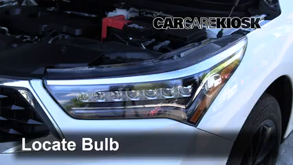 2020 Acura RDX 2.0L 4 Cyl. Turbo Lights Highbeam (replace bulb)