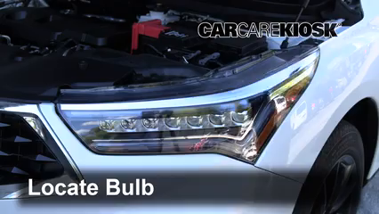 2020 Acura RDX 2.0L 4 Cyl. Turbo Lights Parking Light (replace bulb)