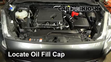 2020 Ford Escape SE 1.5L 3 Cyl. Turbo Aceite Agregar aceite