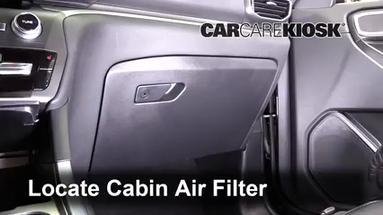 2020 Ford Explorer XLT 2.3L 4 Cyl. Turbo Filtro de aire (interior)