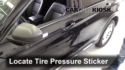 Tire Pressure for 2020 Ford Explorer XLT 2.3L 4 Cyl. Turbo