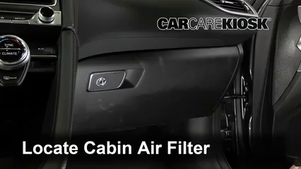 2020 Genesis G70 3.3L V6 Turbo Air Filter (Cabin) Check
