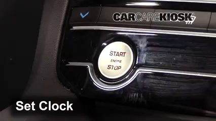2020 Jaguar F-Pace Premium 2.0L 4 Cyl. Turbo Sport Utility (4 Door) Clock