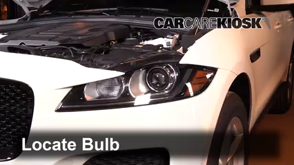2020 Jaguar F-Pace Premium 2.0L 4 Cyl. Turbo Sport Utility (4 Door) Lights Headlight (replace bulb)