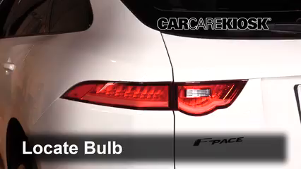 2020 Jaguar F-Pace Premium 2.0L 4 Cyl. Turbo Sport Utility (4 Door) Lights Reverse Light (replace bulb)