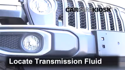 2020 Jeep Gladiator Overland 3.6L V6 Transmission Fluid Check Fluid Level