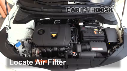 2020 Kia Soul LX 2.0L 4 Cyl. Filtro de aire (motor) Cambio