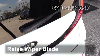 2020 Kia Soul LX 2.0L 4 Cyl. Windshield Wiper Blade (Rear) Replace Wiper Blade