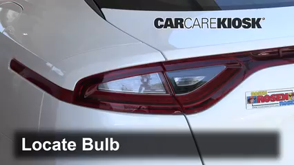 2020 Kia Stinger GT2 3.3L V6 Turbo Lights Reverse Light (replace bulb)