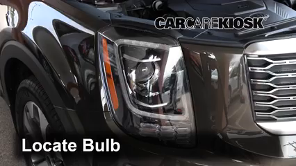 2020 Kia Telluride EX 3.8L V6 Lights Parking Light (replace bulb)
