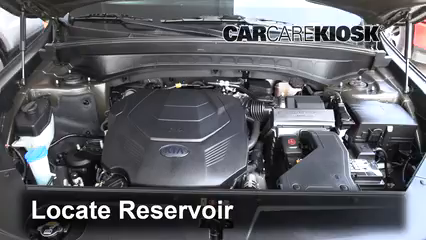 2020 Kia Telluride EX 3.8L V6 Líquido limpiaparabrisas Agregar líquido