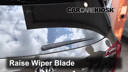 2020 Kia Telluride EX 3.8L V6 Windshield Wiper Blade (Rear) Replace Wiper Blade
