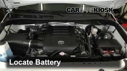 2020 Toyota Sequoia TRD Sport 5.7L V8 Battery Replace