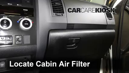 Cabin Air Filter Replacement: 2020 Toyota Sequoia TRD Sport 5.7L V8