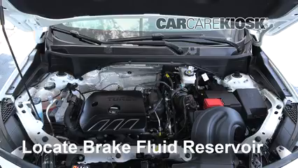2021 Buick Encore GX Essence 1.3L 3 Cyl. Turbo Liquide de frein Contrôler le niveau de liquide de frein