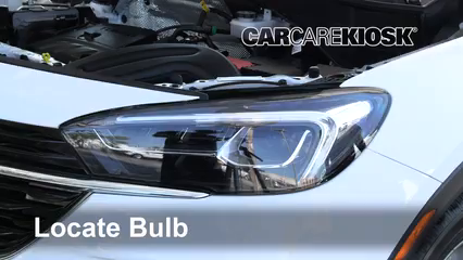 2021 Buick Encore GX Essence 1.3L 3 Cyl. Turbo Éclairage Feux de croisement (remplacer l'ampoule)