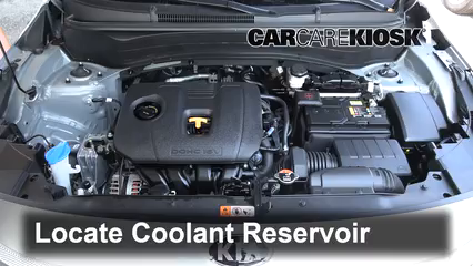 2021 Kia Seltos S 2.0L 4 Cyl. Coolant (Antifreeze) Check Coolant Level