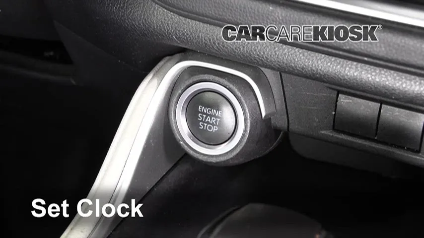 How to Set the Clock / Change Time on a 2024 Toyota Grand Highlander ...