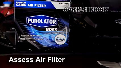 PG Cabin Air Filter PC5877 Fits 2007-13 Nissan Versa Premium Guard 