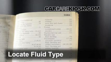 2007 nissan frontier automatic transmission fluid type