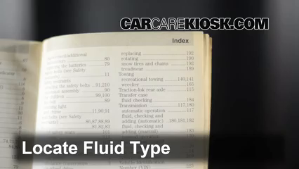 2006 altima transmission fluid